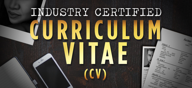 Industry Certified Curriculum Vitae (CV) Template