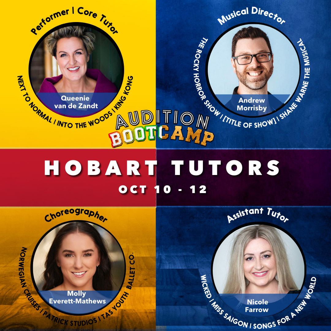 Tutors for Hobart Audition Bootcamp