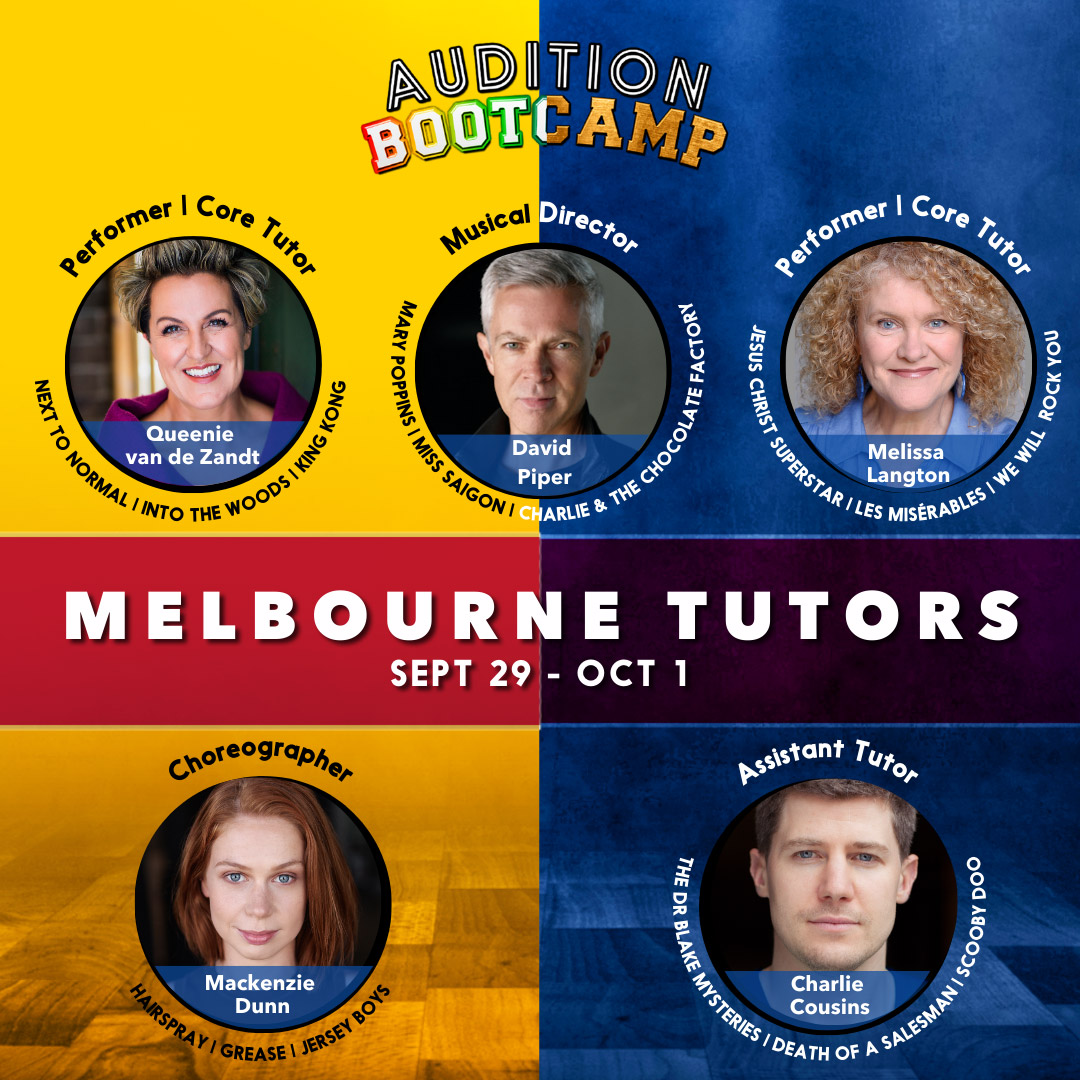 Tutors for Melbourne Audition Bootcamp